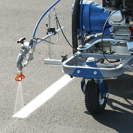 Atlas Line Mark parking lot paint striping